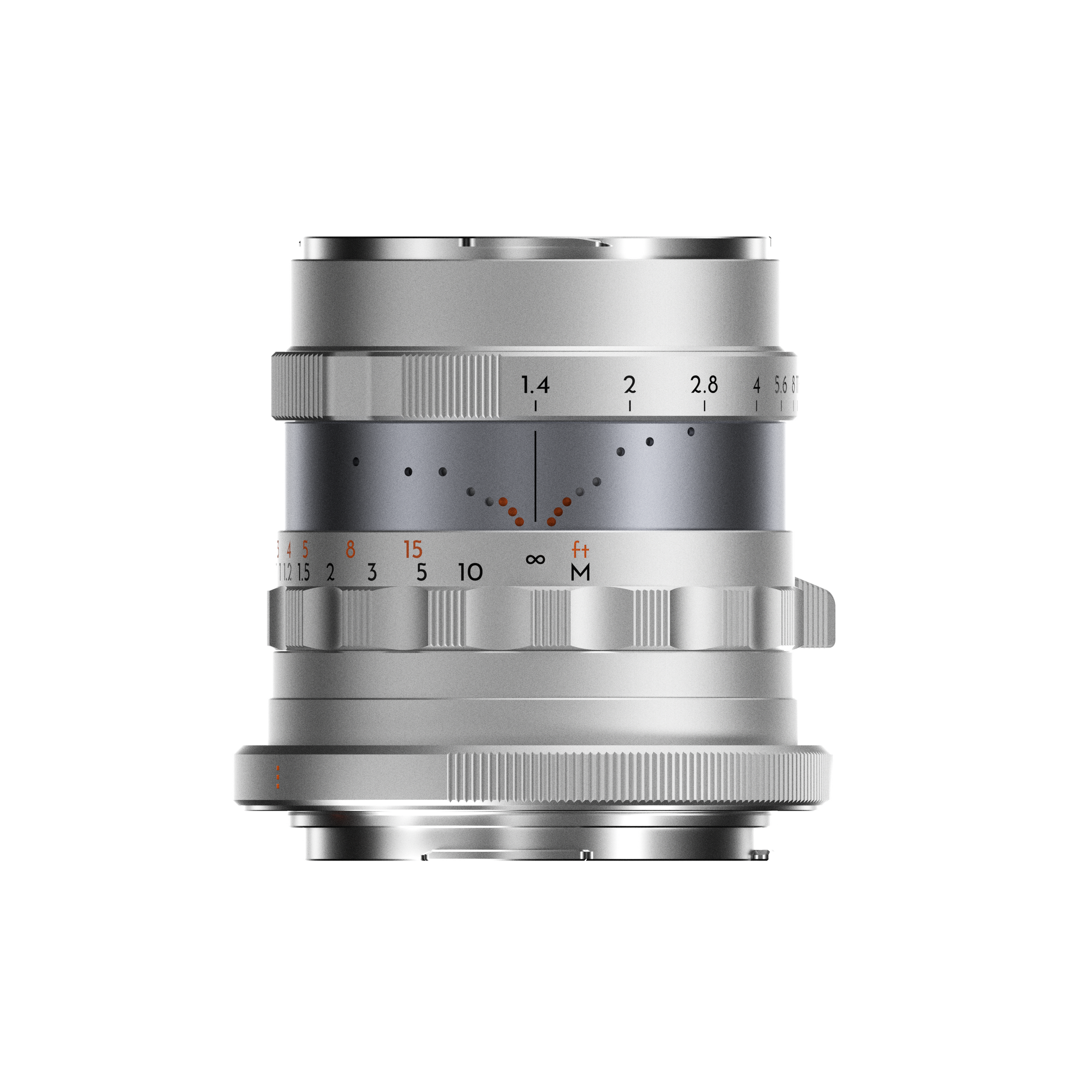 Thypoch Simera 28mm f1.4 for Canon RF Mount Lens (Silver)