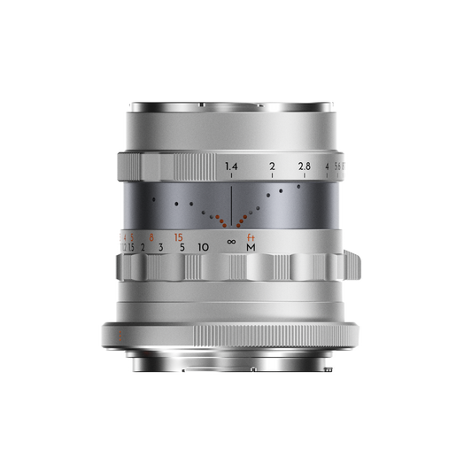 Thypoch Simera 28mm f1.4 for Canon RF Mount Lens (Silver)