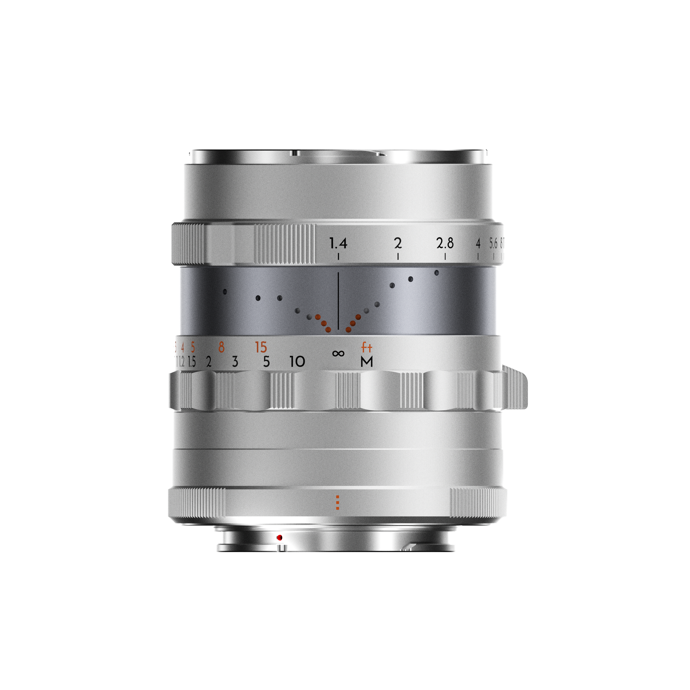 Thypoch Simera 28mm f1.4 for Fujifilm X Mount Lens (Silver)