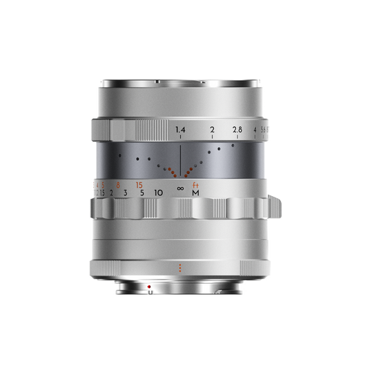 Thypoch Simera 28mm f1.4 for Fujifilm X Mount Lens (Silver)