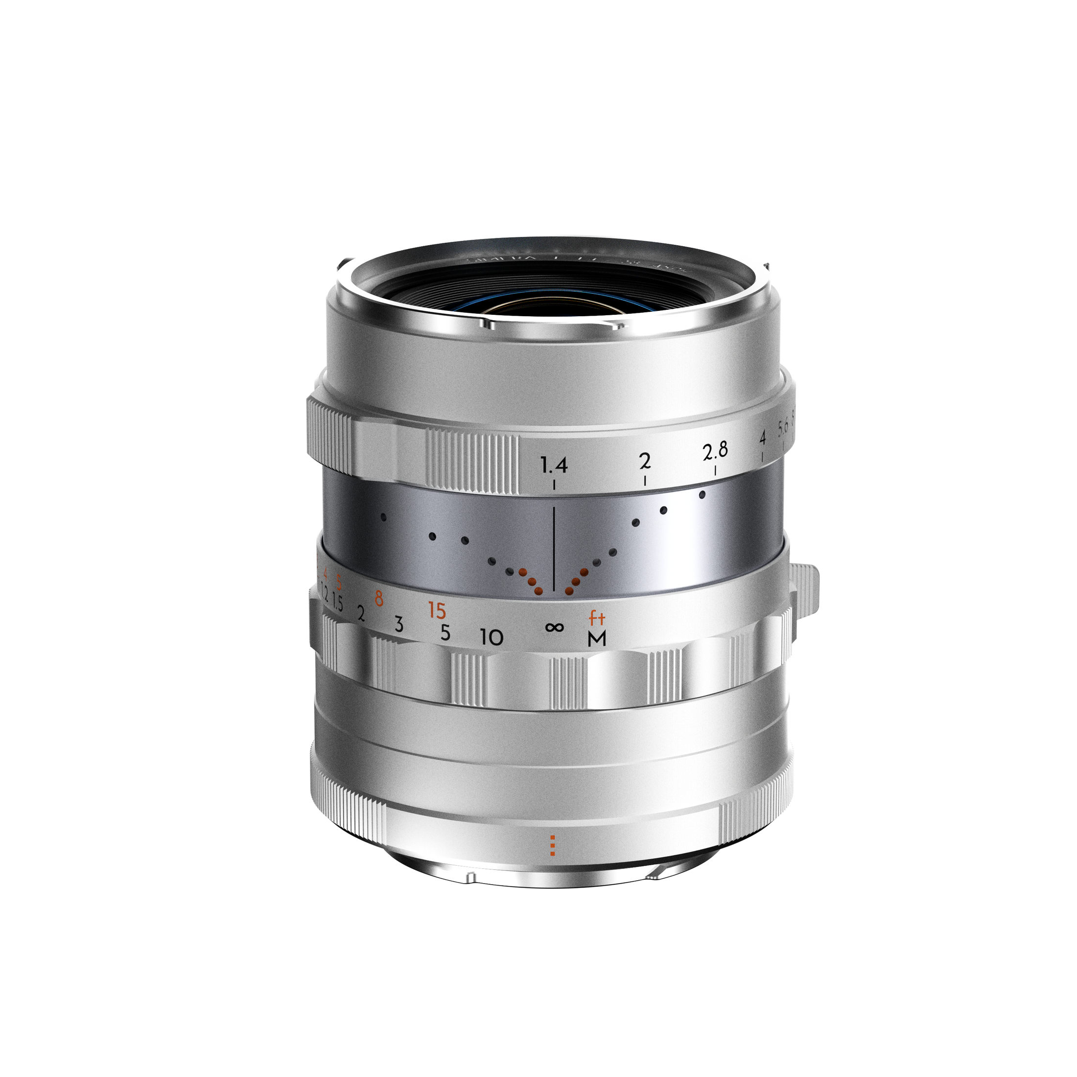 Thypoch Simera 28mm f1.4 for Fujifilm X Mount Lens (Silver)