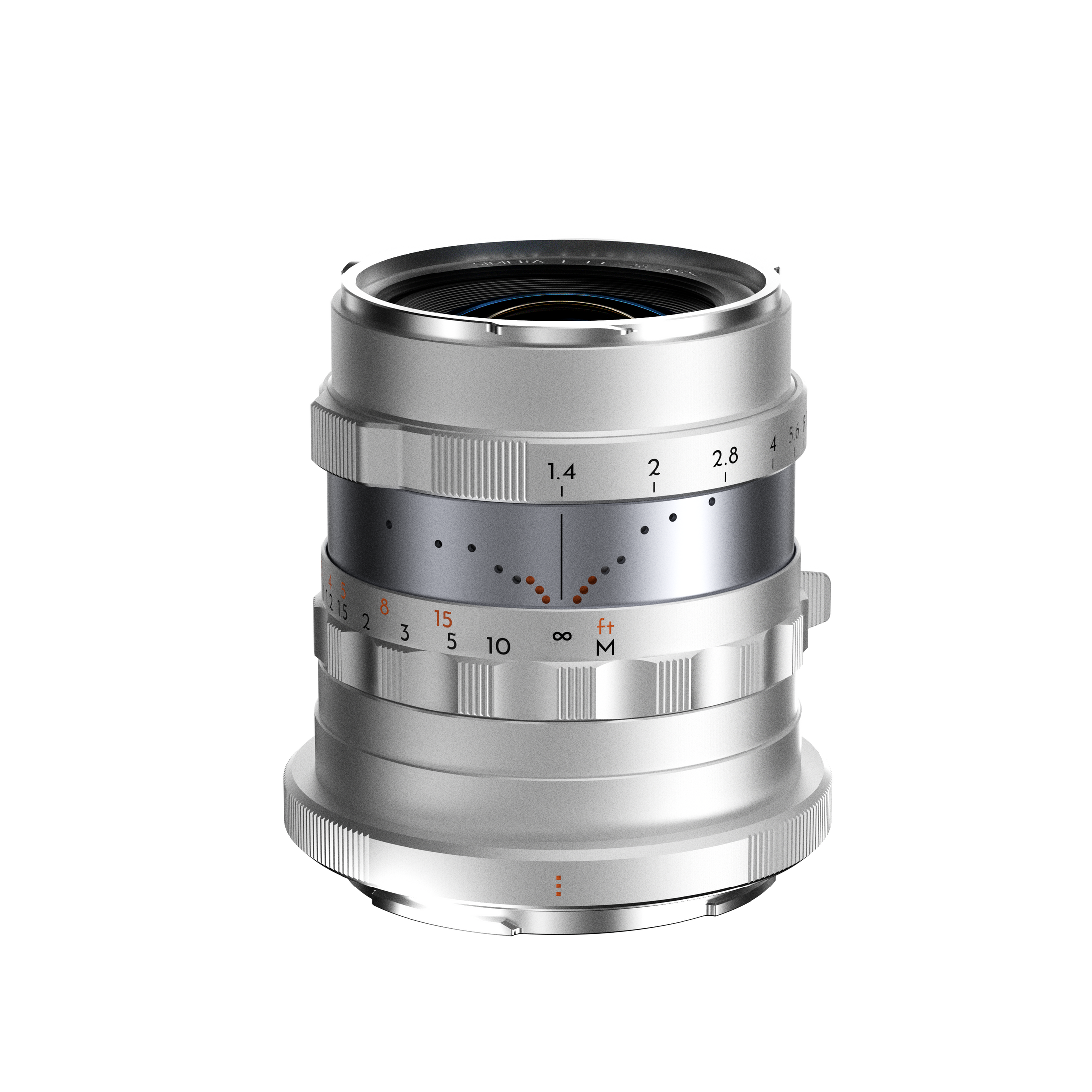 Thypoch Simera 28mm f1.4 for Nikon Z Mount Lens (Silver)