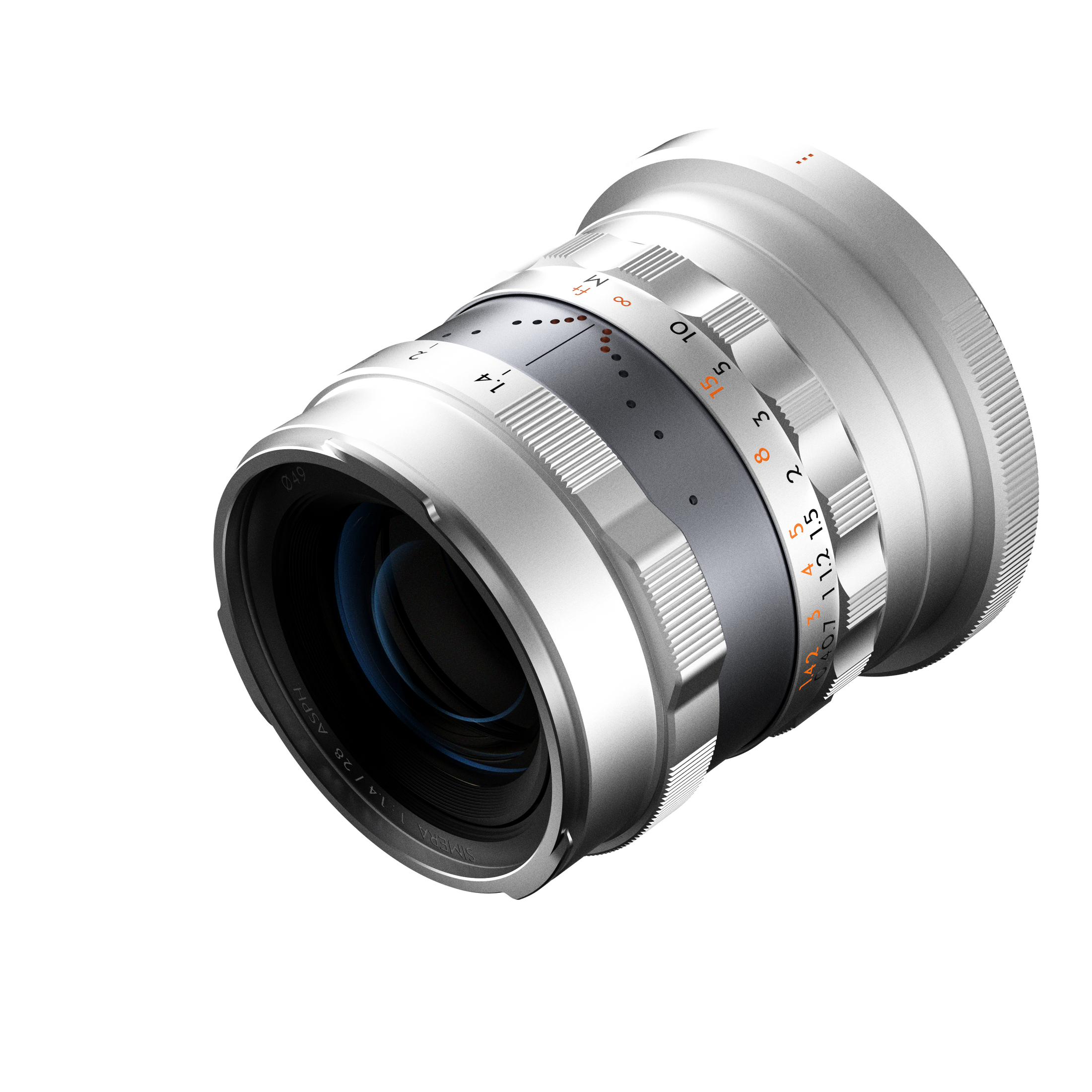 Thypoch Simera 28mm f1.4 for Nikon Z Mount Lens (Silver)