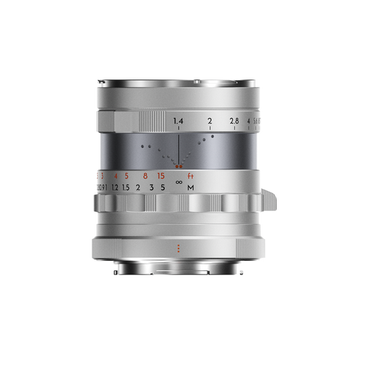 Thypoch Simera 35mm f1.4 for  Fujifilm X Mount Lens (Silver)