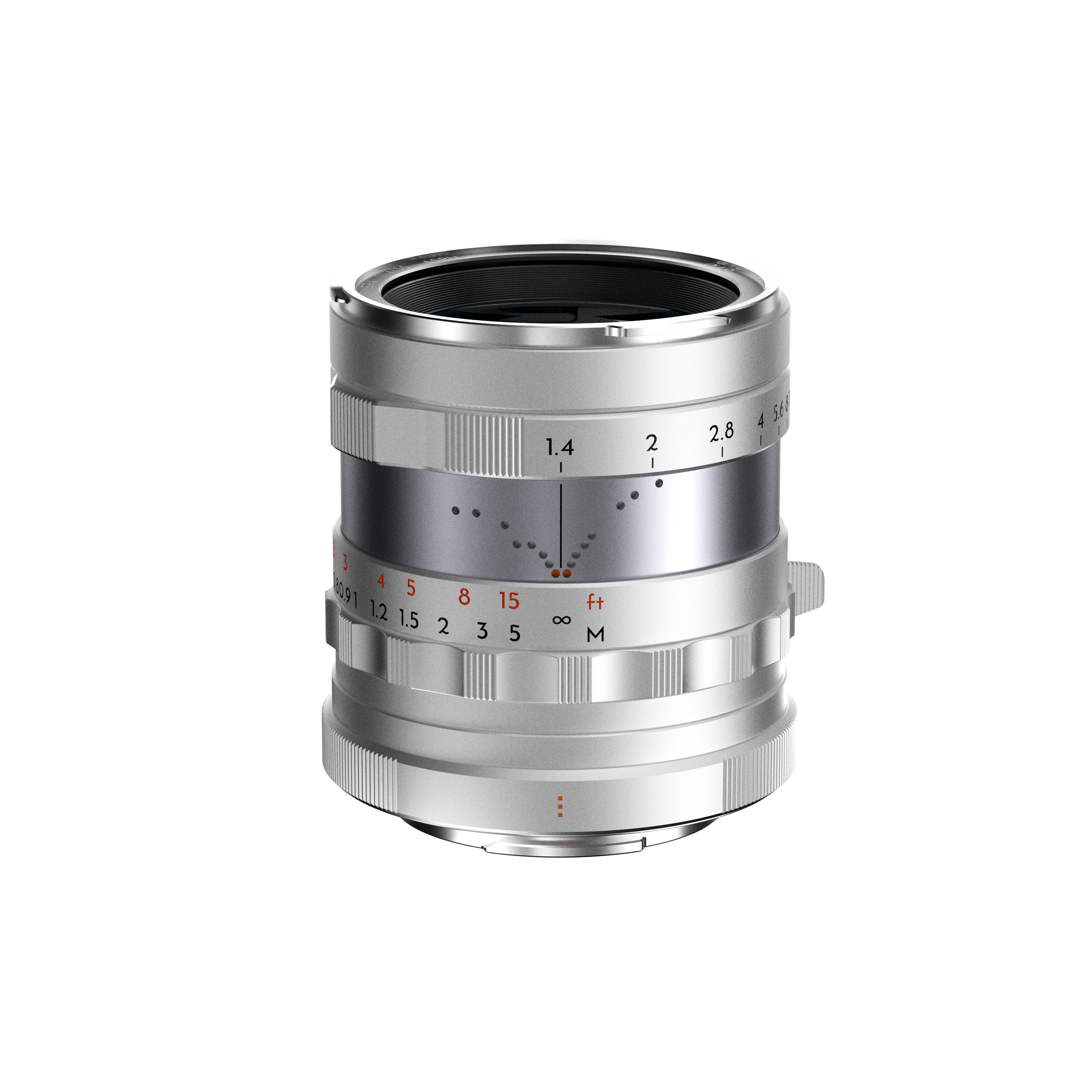 Thypoch Simera 35mm f1.4 for  Fujifilm X Mount Lens (Silver)