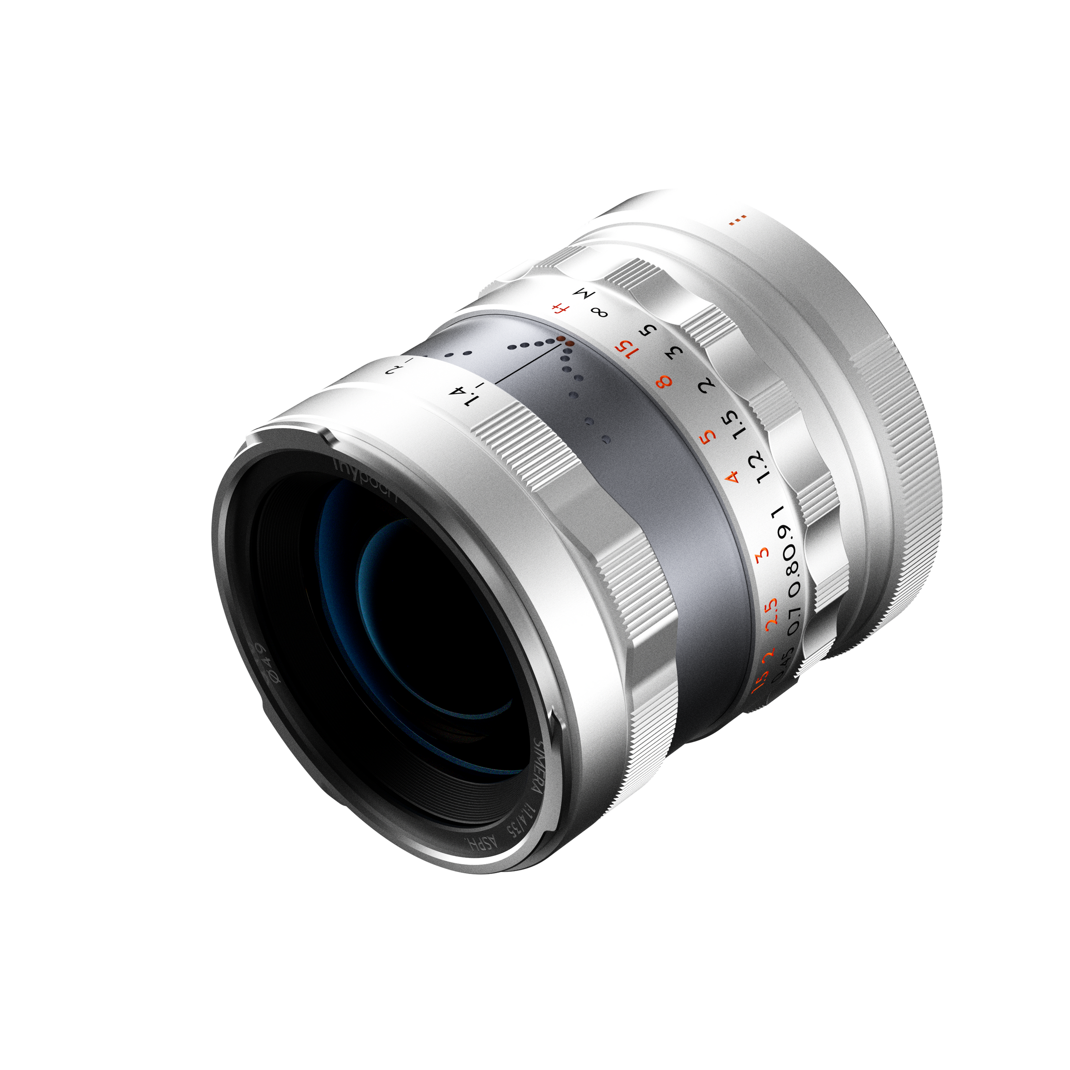 Thypoch Simera 35mm f1.4 for  Fujifilm X Mount Lens (Silver)