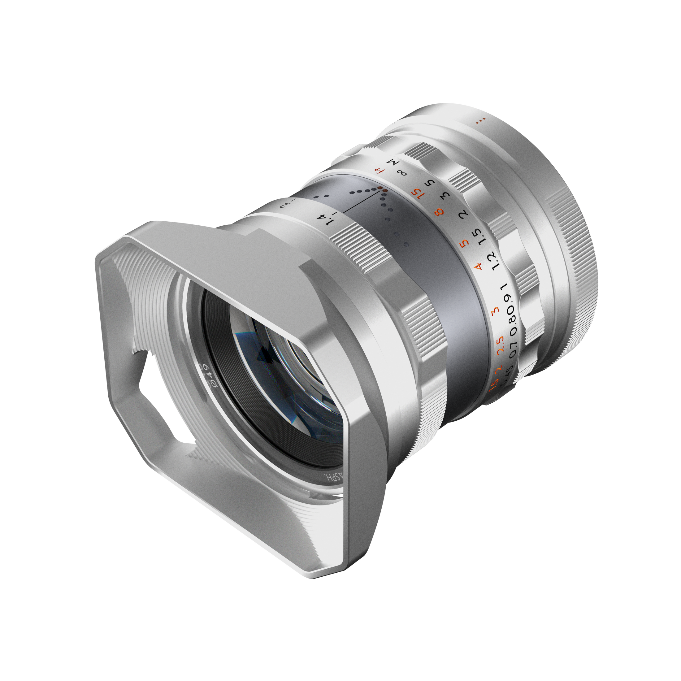 Thypoch Simera 35mm f1.4 for  Fujifilm X Mount Lens (Silver)