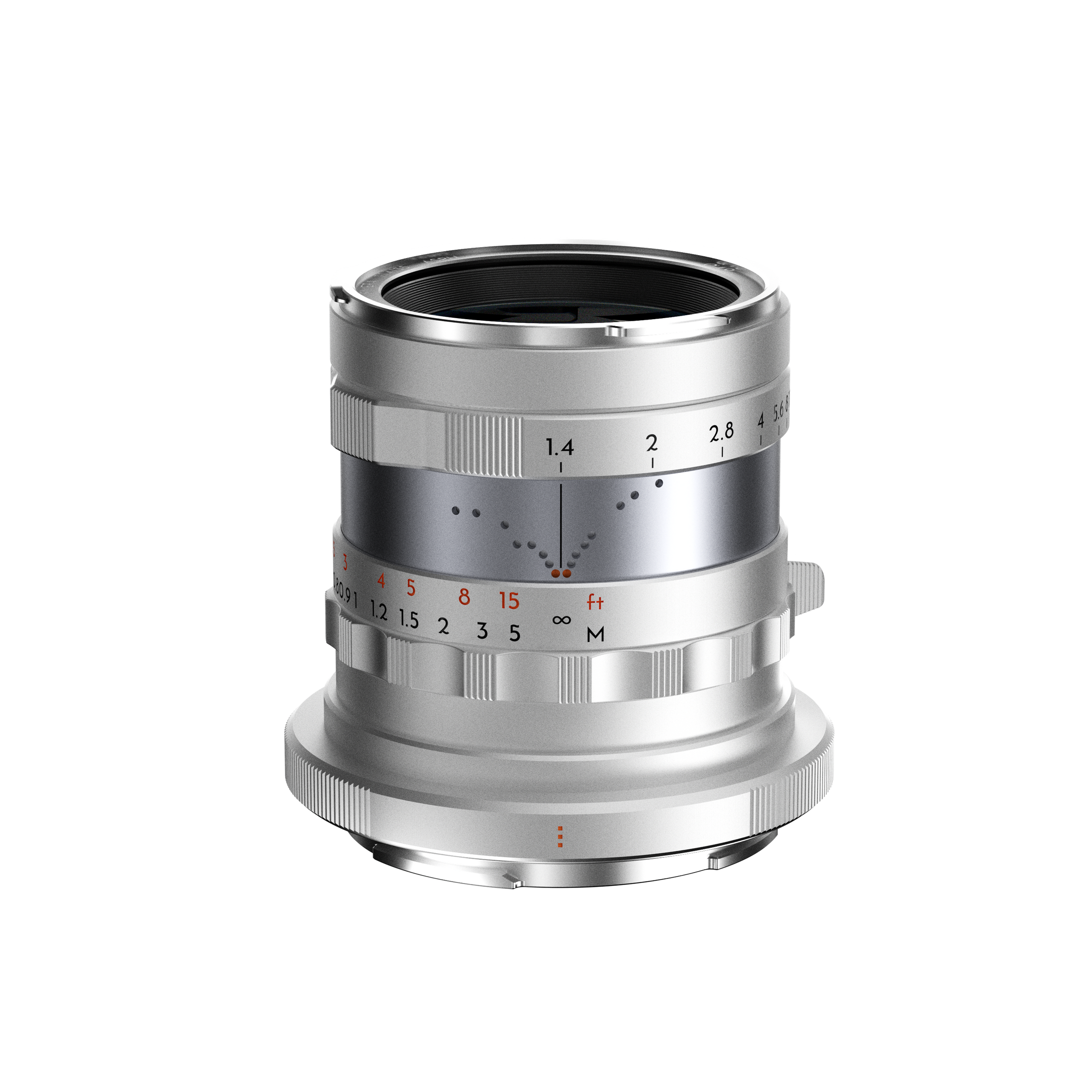 Thypoch Simera 35mm f1.4 for Nikon Z Mount Lens (Silver)