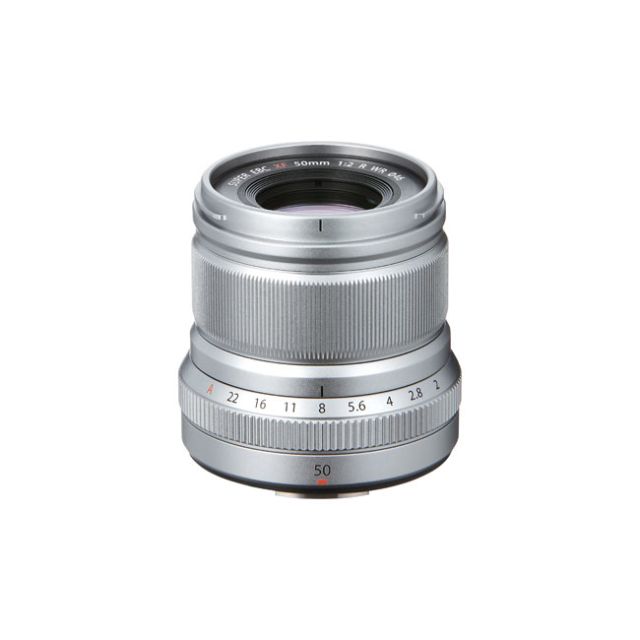 Fujifilm XF50mmF2 R WR Lens (Silver)