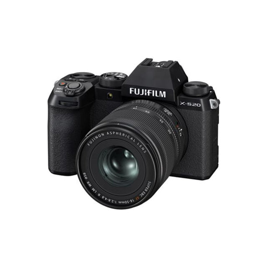 Fujifilm X-S20 Mirrorless Camera (Black) with XF16-50mmF2.8-4.8 R LM WR Lens