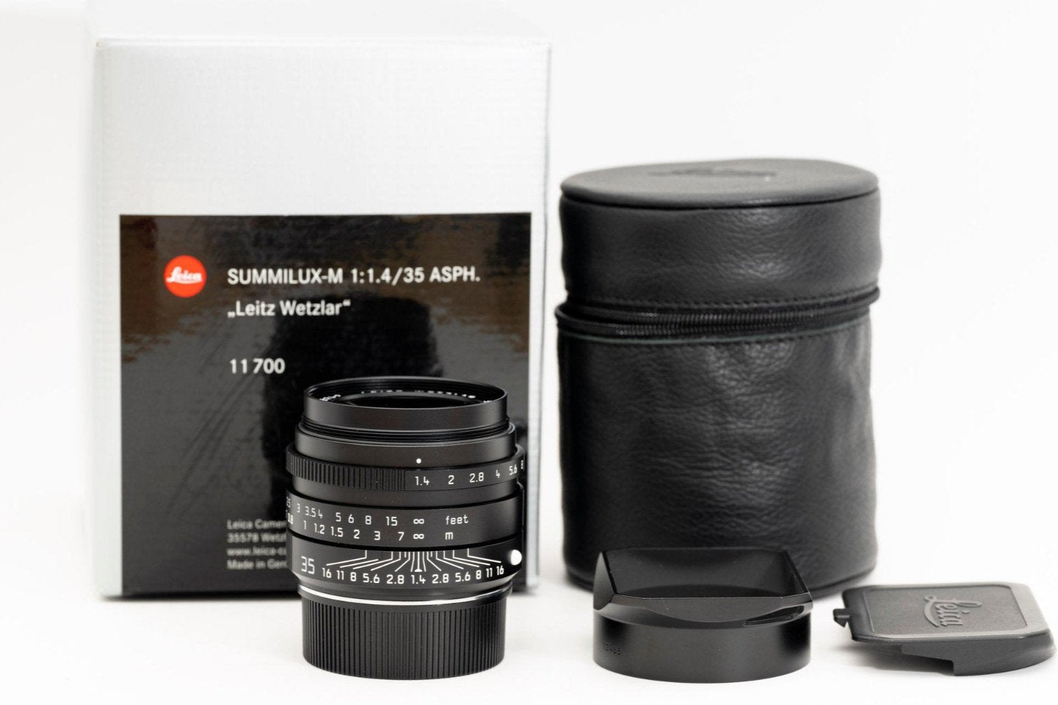 LEICA 35MM F1.4 SUMMILUX-M ASPH "LEITZ WETZLAR" 11700 (Used) Rare Collection - Like New