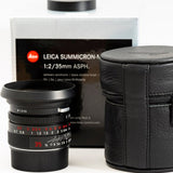 Leica Summicron-M 35mm f/2 ASPH. Lens (Black-Chrome Edition) #11689