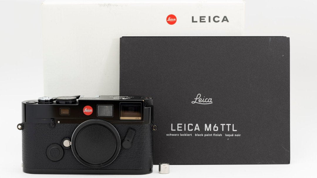 LEICA M6 TTL MILLENNIUM Black Paint #10442 (Used)