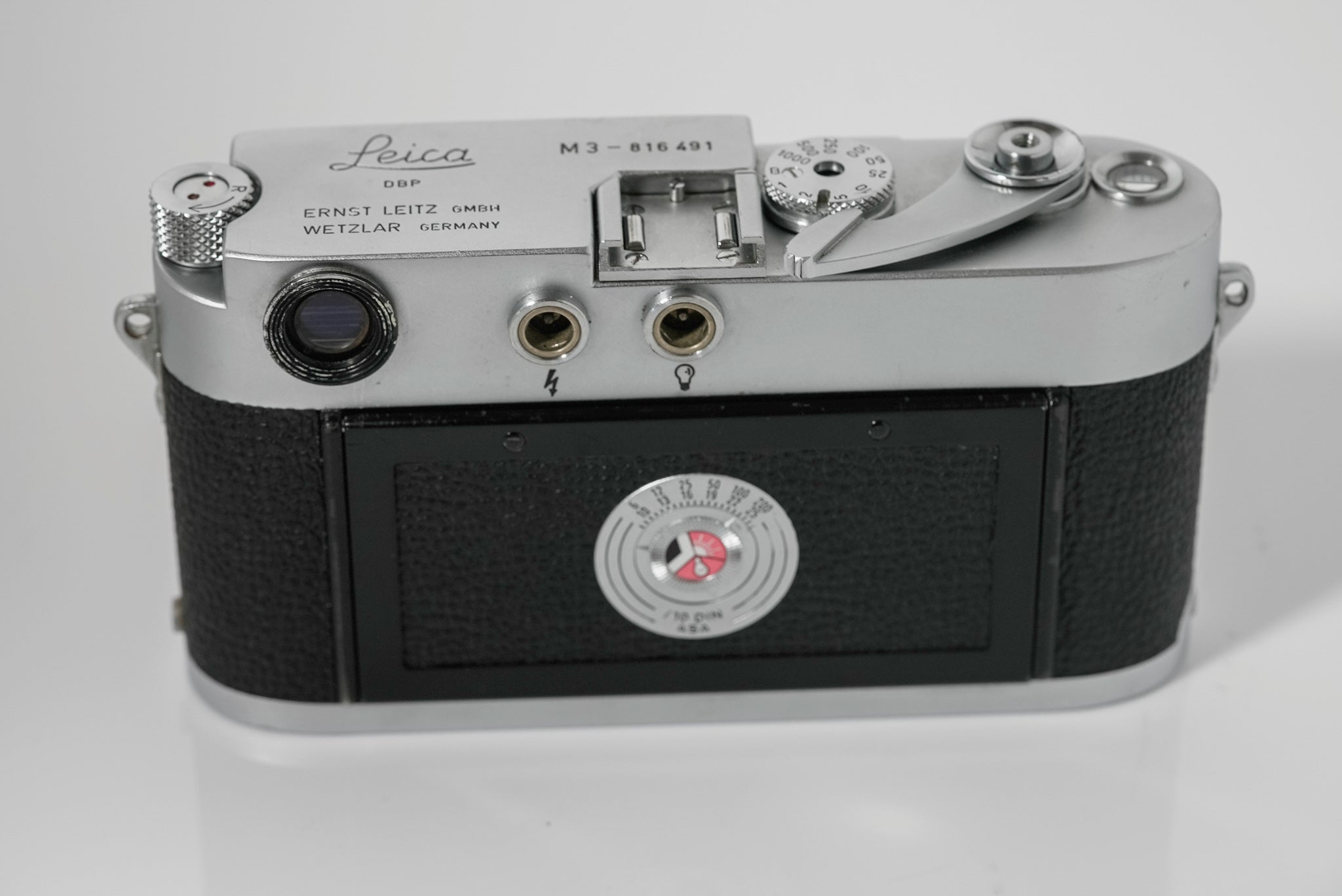 Leica M3 Double Stroke Rangefinder Camera (Silver- Chrome)