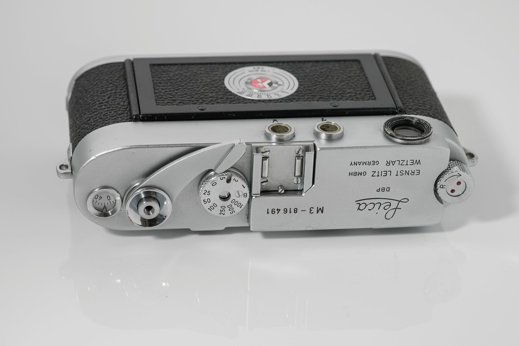 Leica M3 Double Stroke Rangefinder Camera (Silver- Chrome)