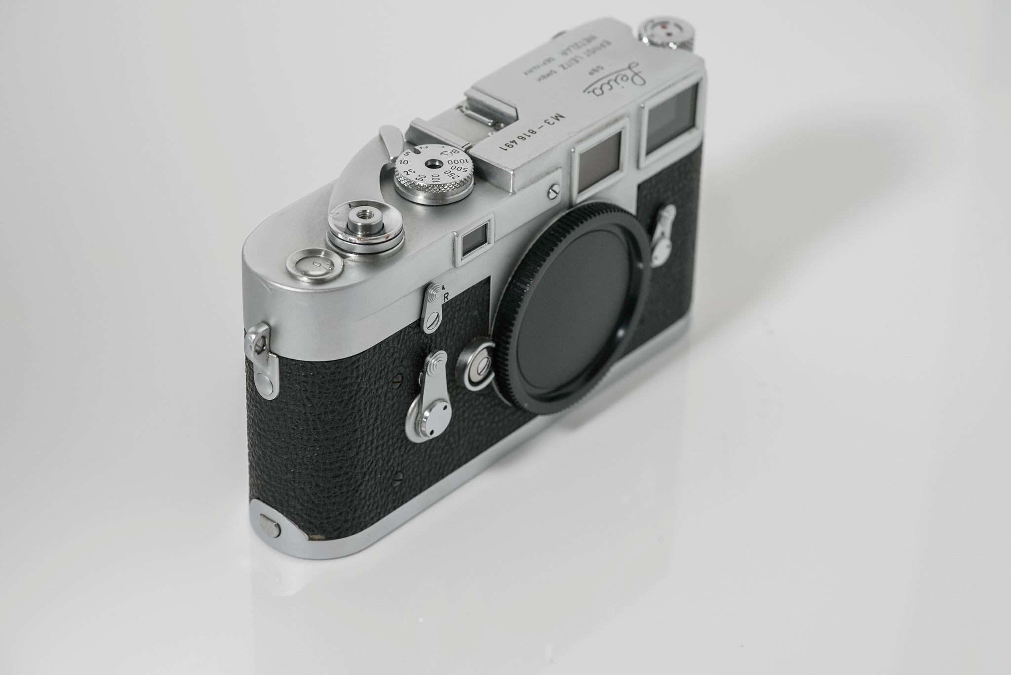 Leica M3 Double Stroke Rangefinder Camera (Silver- Chrome)