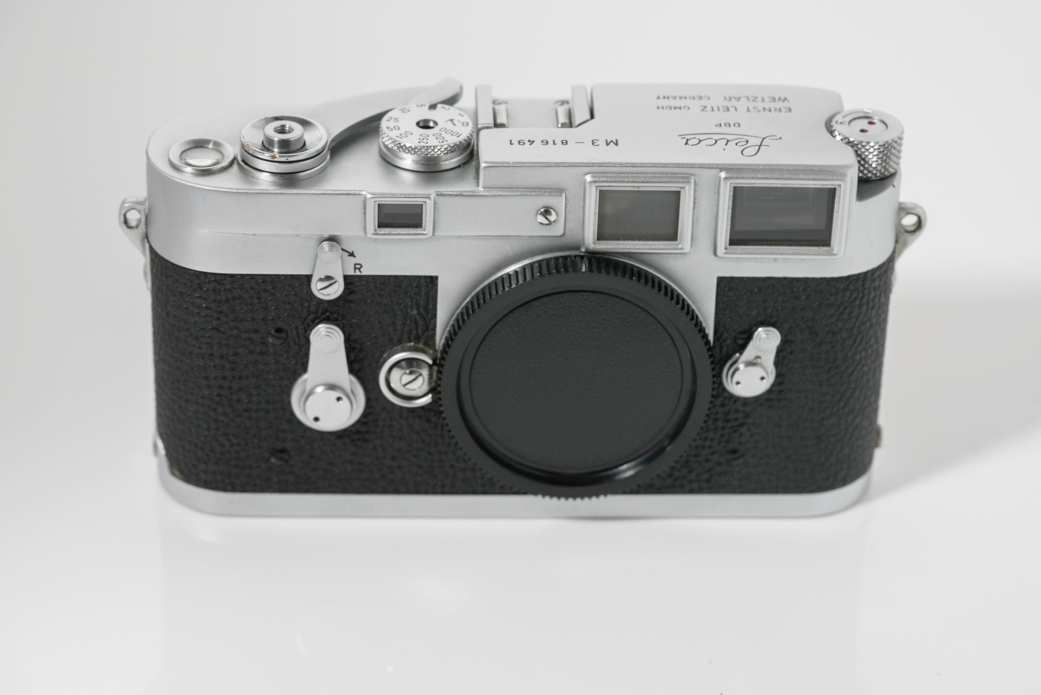 Leica M3 Double Stroke Rangefinder Camera (Silver- Chrome)