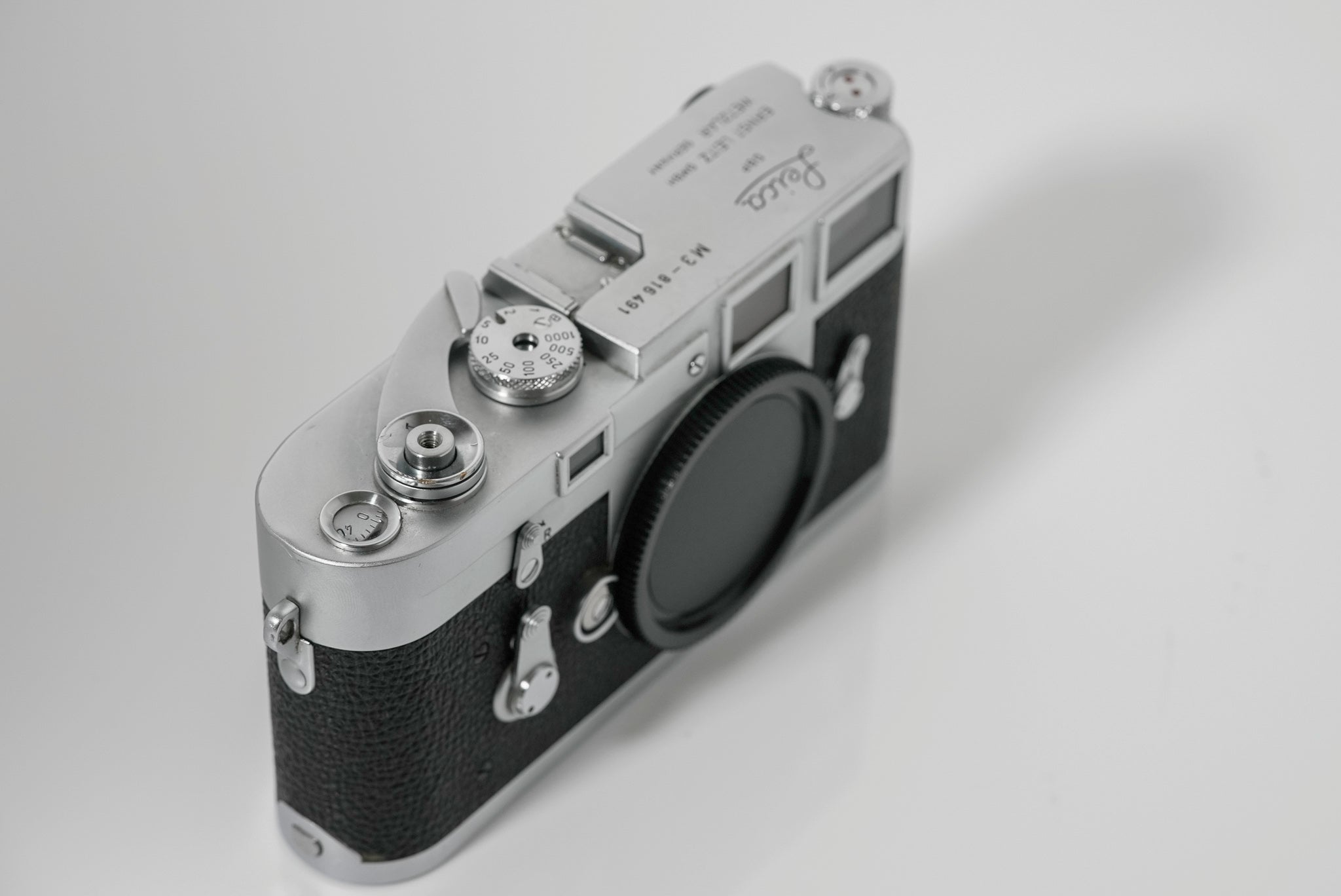 Leica M3 Double Stroke Rangefinder Camera (Silver- Chrome)