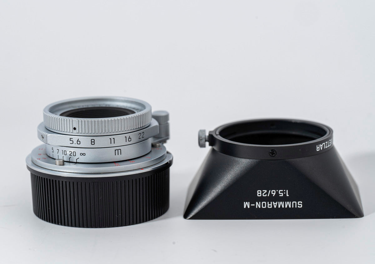 Leica Summaron-M 28mm f/5.6 Lens (Silver) Used