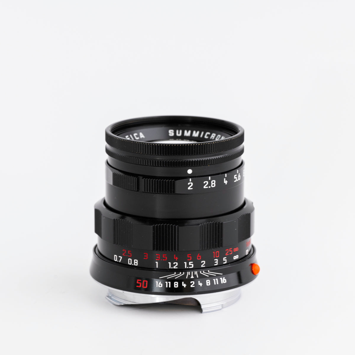 Leica Summicron-M 50mm F2 - Black Paint From MP Classic Set RARE (500 PC Worldwide)