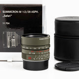 Leica Summicron-M 28 f/2 ASPH  "Safari" Edition Lens - Used - Like New #11704