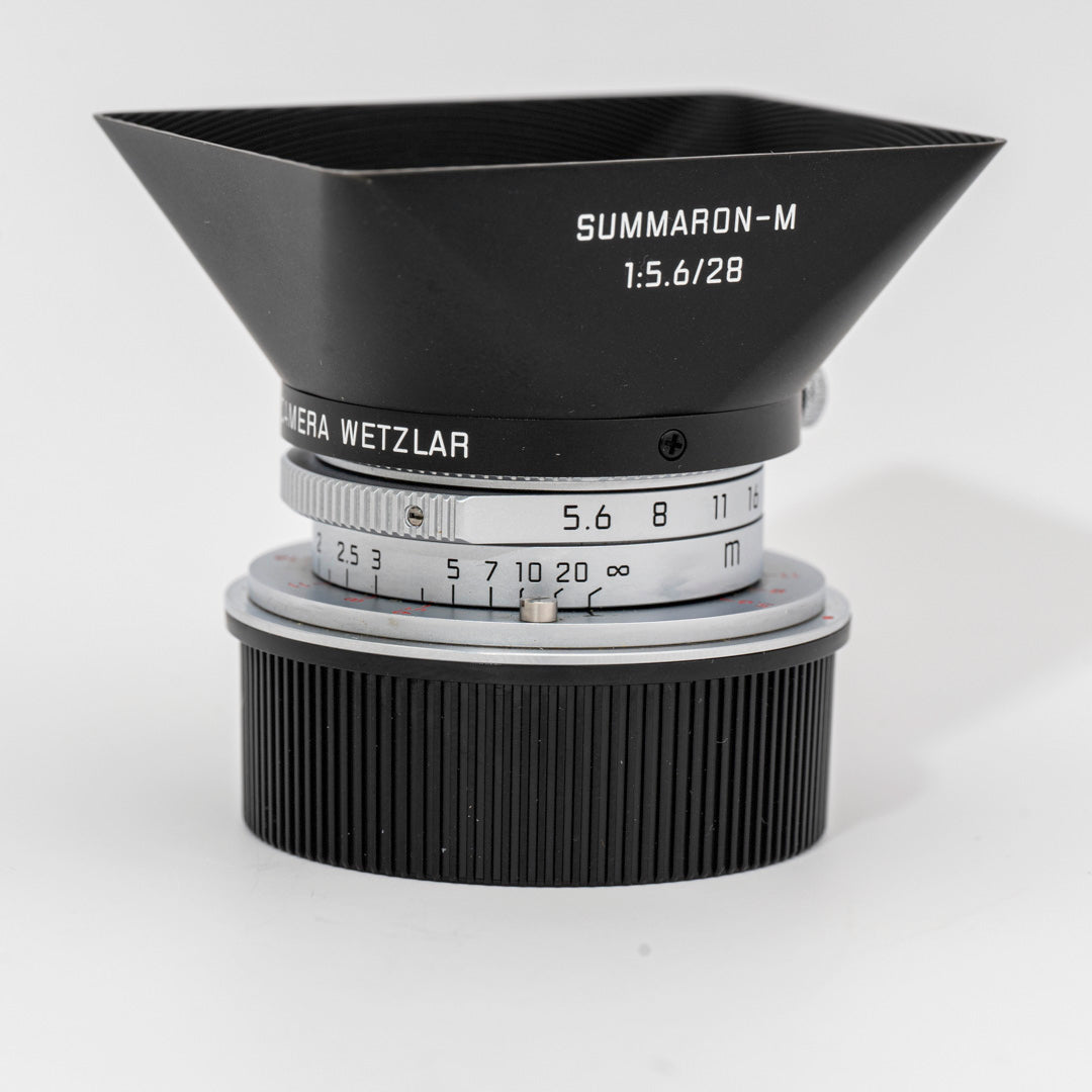 Leica Summaron-M 28mm f/5.6 Lens (Silver) Used