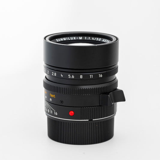 Leica Summilux-M 50mm f/1.4 ASPH. Lens (Black) #11891 Used