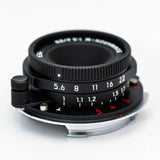 Leica Summaron-M 28mm f/5.6 Lens Matte Black #11928