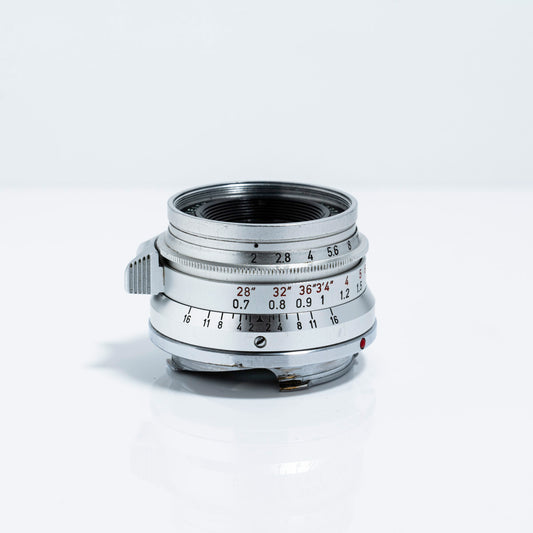 Leica 35mm f2 Summicron Lens 8-Element Leica #11308 CLA'd By DAG, Made in Germany - Used -Excellent