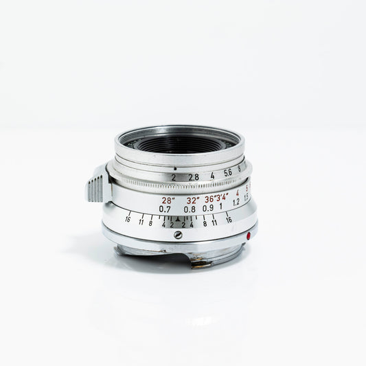 Leica 35mm f2 Summicron Lens 8-Element Leica #11308 CLA'd By DAG, Made in Germany - Used -Excellent