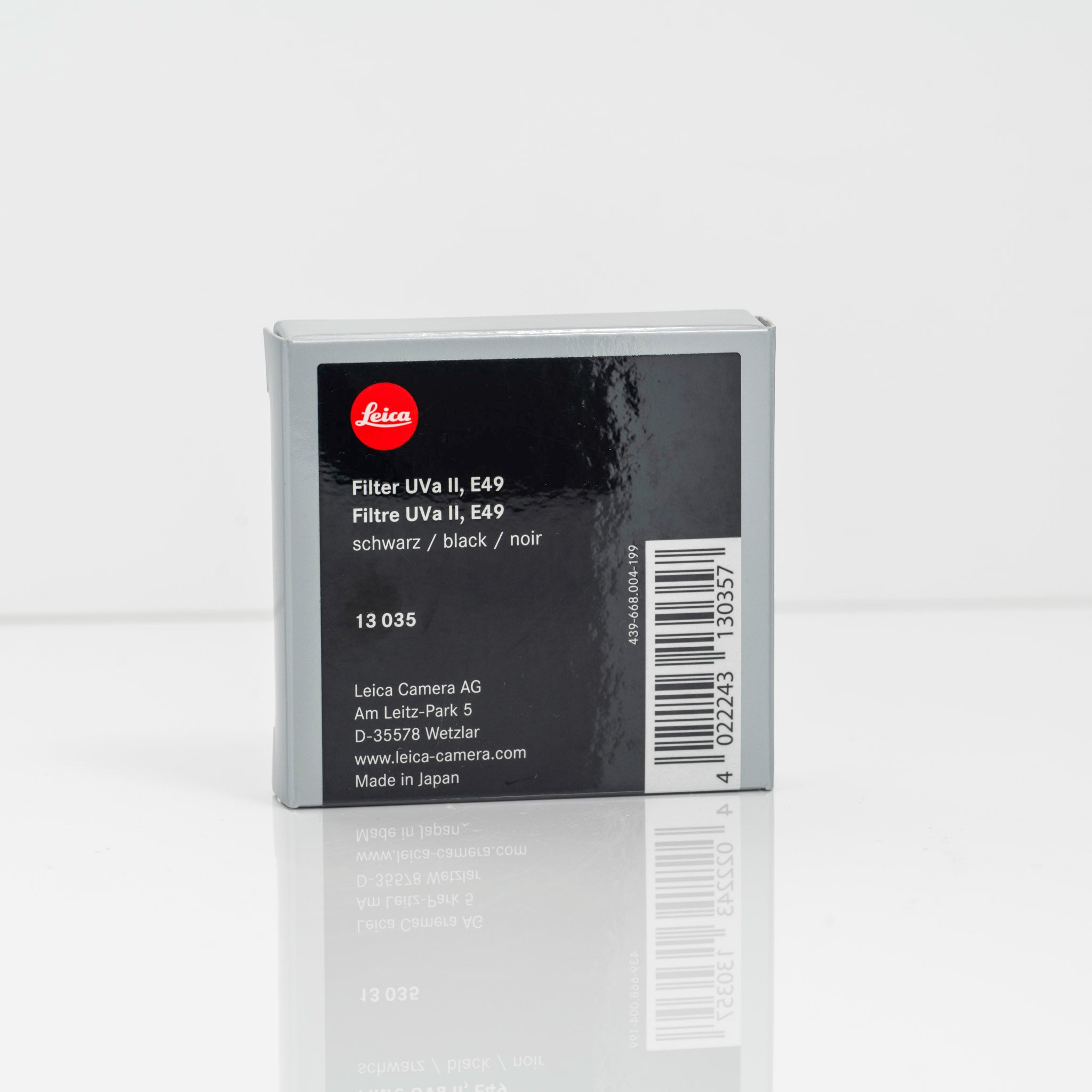 Leica E49 UVa II Filter (Black) #13035 (Used)