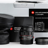 Leica APO-Summicron-M 50mm f/2 ASPH. Lens (Black-Chrome Edition) Open Box- Limited to 700 Lenses Wroldwide