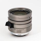 Leica 28mm Summicron-M f/2 ASPH Titanium Lens (Used) Limited Edition (Only 333 Worldwide)