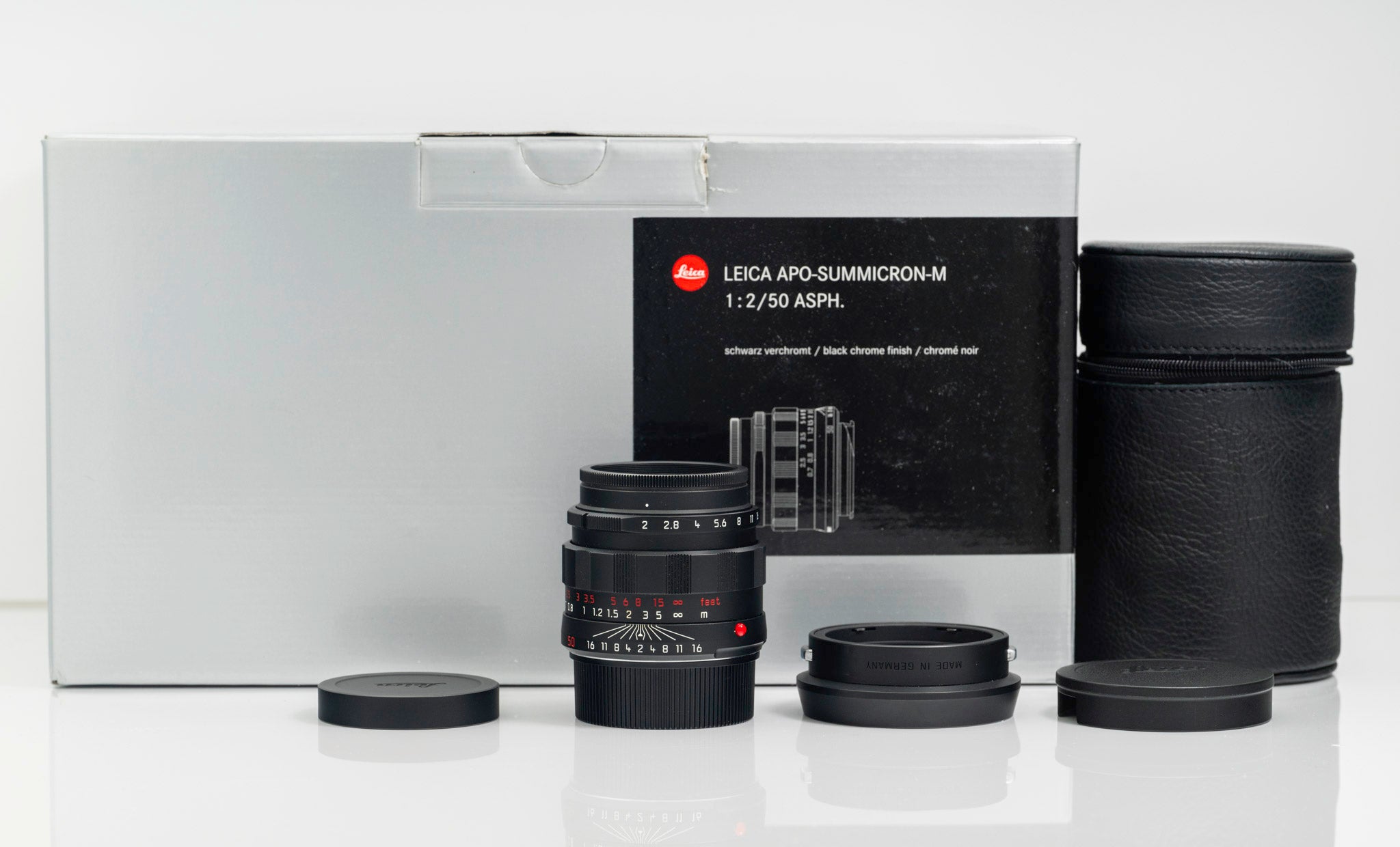 Leica APO-Summicron-M 50mm f/2 ASPH. Lens (Black-Chrome Edition) Used - Limited to 700 Lenses Wroldwide