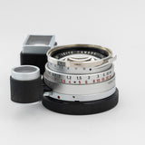 Leica 35mm Summilux "Steel Rim" f/1.4 Version 1 Used w/ Goggles (#11870) – Collectible -Rare Vintage Lens