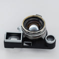 Load image into Gallery viewer, Leica 35mm Summilux "Steel Rim" f/1.4 Version 1 w/ Goggles Lens + Hood (Used) #11870
