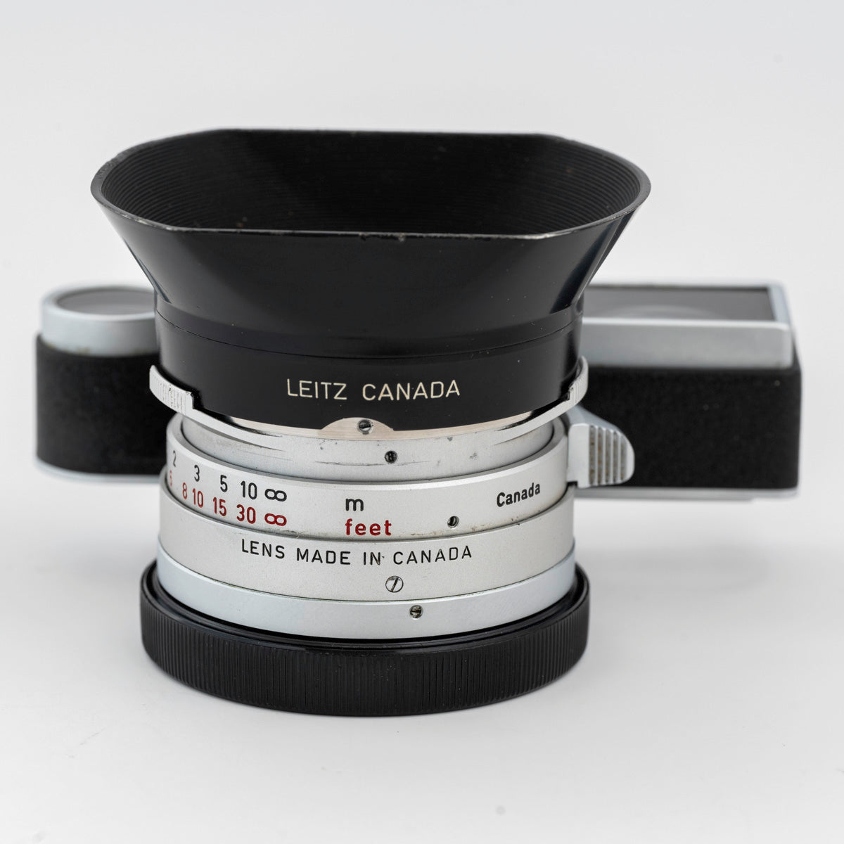 Leica 35mm Summilux "Steel Rim" f/1.4 Version 1 w/ Goggles Lens + Hood (Used) #11870