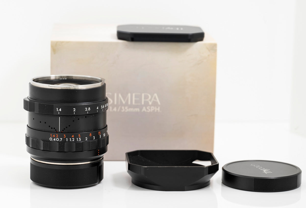 Thypoch Simera 35mm f1.4 for Leica M Mount Lens (Black) (Used)