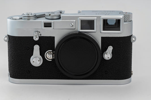 Leica M3 Single Stroke Rangefinder Camera (Silver- Chrome) (Used)