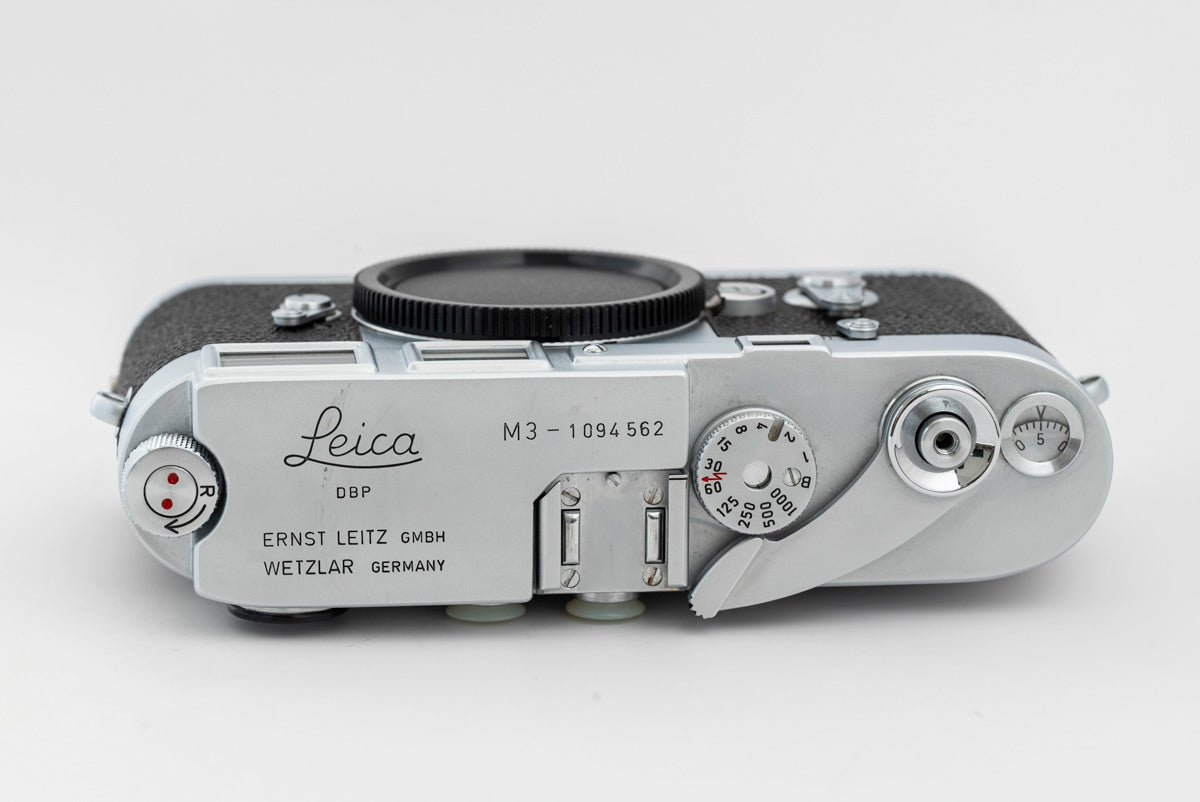 Leica M3 Single Stroke Rangefinder Camera (Silver- Chrome) (Used)