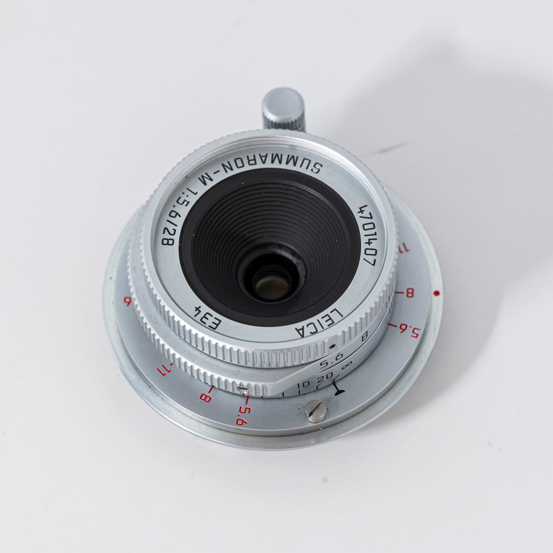 Leica Summaron-M 28mm f/5.6 Lens (Silver) Used